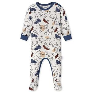 Schiesser Baby-jongens peuter pyjama off-white, 62