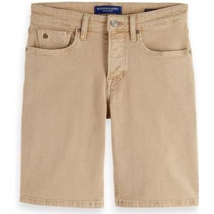 Regular Slim Fit - Korte Broek - Gekleurd Denim