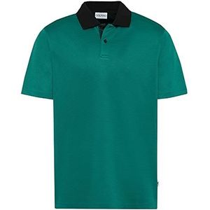 GOLFINO Heren 6339112 667 48 polohemd, Greenlake, (verpakking van 2)
