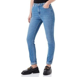 ONLY Onldruna Hw Skinny DNM Pimbox Jeans voor dames, Light Medium Blauw Denim, 25W x 30L