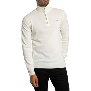 GANT - Superfine Lambswool Trui - Cream - 100% Lamswol