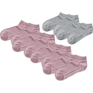 Camano 3170000 - kinderen ca-soft organic cotton sneaker 6 paar, maat 35/38, kleur chalk pink melange, Chalk Pink Melange
