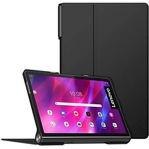 FINTIE Beschermhoes voor Lenovo Yoga Tab 11 (YT-J706) 11 inch – dunne en lichte beschermhoes van kunstleer, beschermhoes voor Lenovo Yoga Tab 11 2021, zwart