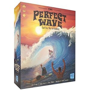 The Perfect Wave | Surfing Themed Light Strategy Card Game | Custom Artwork | 2 to 4 Players and Ages 8 and Up