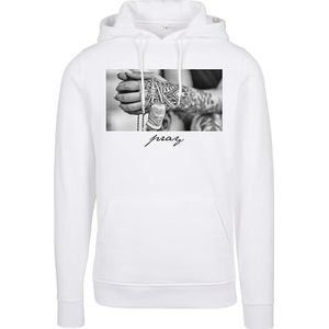 Pray 2.0 Hoody, wit, XXL