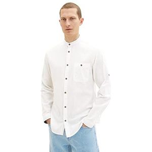 TOM TAILOR 1036214 overhemd voor heren, 10332-Off White, XXL, 10332 - Off White, XXL
