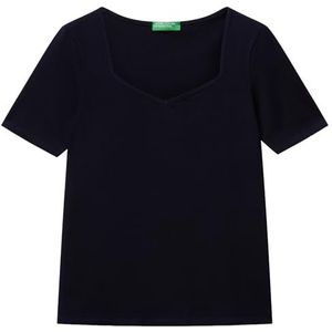 United Colors of Benetton T-shirt, Blauw, XS
