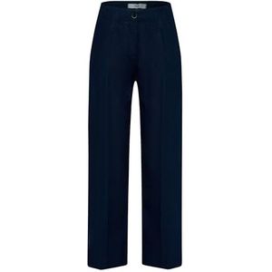 Style Maine S broek met casual silhouet, Donkerblauw, 26W x 32L