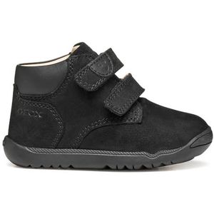 Geox B Macchia Boy First Walker Schoen, voor jongens, zwart, 19 EU, zwart, 19 EU