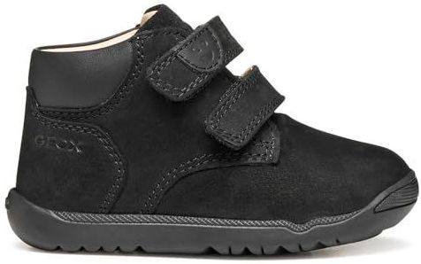 Geox B Macchia Boy First Walker Schoen, voor jongens, zwart, 19 EU, zwart, 19 EU
