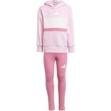 adidas - Tiberio - Trainingspak - Zwart - Katoenmix