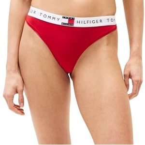 Tommy Hilfiger - CLASSIC THONG - Tanga - Primary Red - Aansluitend