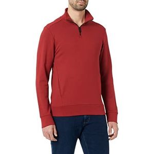 TOM TAILOR Uomini Troyer sweatshirt 1034391, 13052 - Ivy Red, XXL