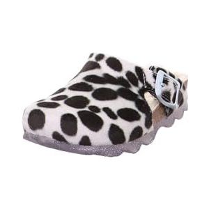 Superfit Jellies pantoffels voor meisjes, Zwart Wit 1000, 30 EU