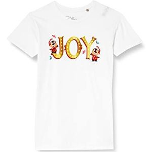 Disney ""Joy tic & tac Holidays"" BODTITATS001 T-shirt voor jongens, wit, maat 12 jaar, Wit, 12 Jaren