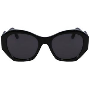 Karl Lagerfeld Unisex KL6146S zonnebril, 001 zwart, 54, 001, zwart., 54
