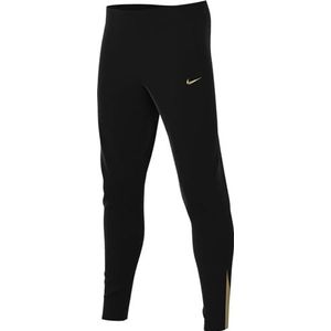 Nike Unisex kinderbroek K Nk Df Strk24 Pant Kpz, zwart/zwart/jersey goud/metallic goud, FN8418-011, L