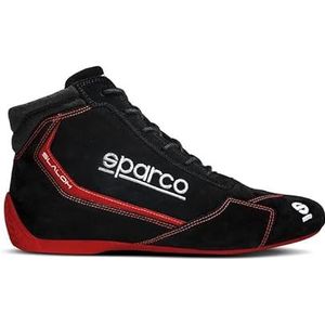 Sparco Slalom 2022 laarzen, maat 46, zwart/rood, uniseks laarzen, volwassenen, standaard, EU
