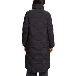 ESPRIT Gewatteerde jas, zwart, S