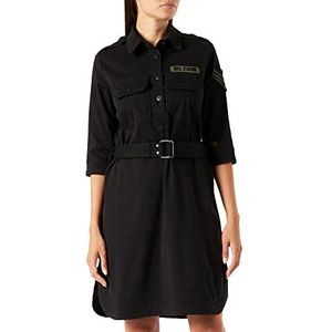 Schott NYC Robjanew Damesjurk, Zwart, S