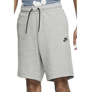 Nike Heren M NSW Tch FLC Shorts, dark grey heather/(black), XS