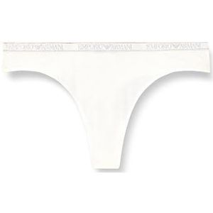 EMPORIO ARMANI Essential Studs 2-Pack String Slipje, Wit, M, Wit, M