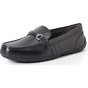 Geox - J NEW FAST BOY C - Loafers - Blauw - Leer