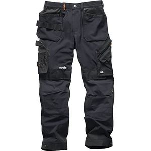 Scruffs Heren Pro Flex Plus Holster Workwear broek, zwart (zwart 001), 36W UK