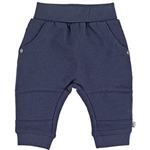 Sterntaler Baby-jongensbroek jersey met kniestiksel voor kleine kinderen, marineblauw, 56 cm