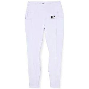 Ulla Popken Dameslegging, hoge taille, zijzakken, Sugared Almond, 46 NL