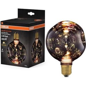 DECOR LED LAMP IN ELECTRO GLASS IN ELECTRO GLASS SMALL BLACK