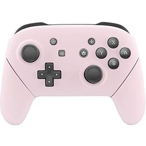 eXtremeRate Cover Grip Case voor Nintendo Switch Pro Controller,DIY Vervanging Grip Behuizing Shell voor Switch Pro Controller(Geen Controller)-Kersenbloesem Roze