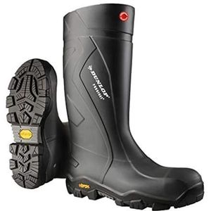 DUNLOP Protective Footwear, Purofort+ Expander full safety with Vibram sole Omega, 100% Waterproof Purofort Material, Lightweight and Durable Protective Footwear,EC02A33.10, Size 10 US