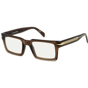 DAVID BECKHAM Mens DB 7126 Prescription Eyewear Frames, bruin, 51, bruin, 51