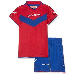 Givova, Kit Vittoria Mc, rood/blauw, S
