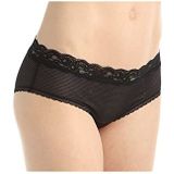 PASSIONATA - Hipster Brooklyn - Zwart - Aansluitend - Katoenen Kruisje - Kant