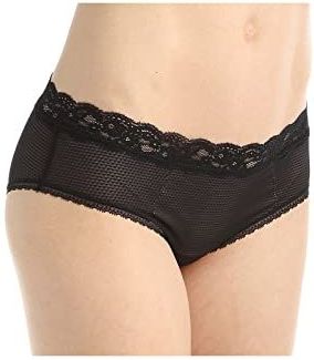 PASSIONATA - Hipster Brooklyn - Zwart - Aansluitend - Katoenen Kruisje - Kant