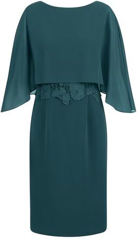 APART - Jurk - Donkergroen - Aansluitende Pasvorm - Mouwloos