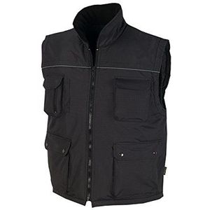 Ripstop vest ""NARVIK"" - teXXor® antraciet/zwart, XXL