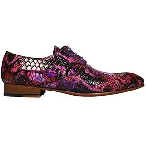 Mascolori Heren Tripin Snake Oxford, roze, 43 EU, Pink, 43 EU