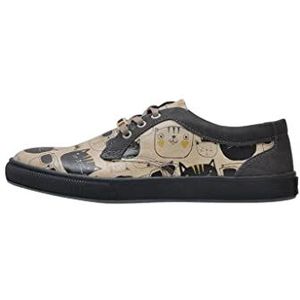 DOGO Cord, damessneakers, Beige, 36 EU