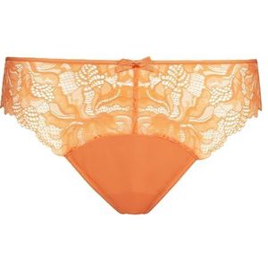 DIM - Tanga Generous - Oranje - Kant - Polyamide