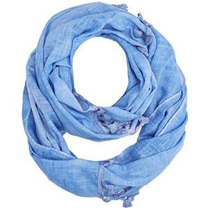 edc by ESPRIT dames omslagdoek, blauw (Pastel Blue 435), One Size (Fabrikant maat:ONESIZE)