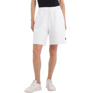 Replay Dames W8076 casual shorts, 001 wit, XS, 001, wit, XS