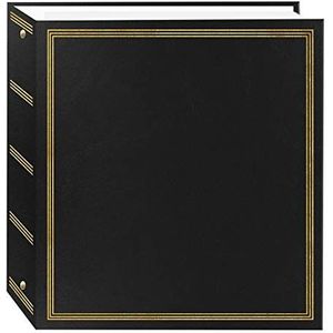 Pioneer Photo Albums TR-100 zwarte magnetische 3-ring fotoalbum 100 pagina