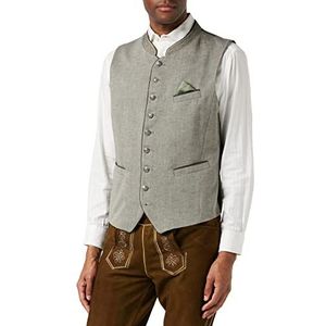 Stockerpoint Ravon Business-pak vest voor heren, grijs/groen, 52