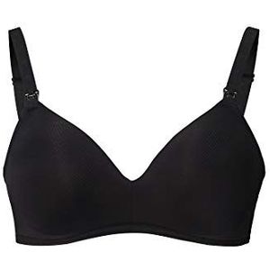 Noppies Wireless Comfort Nursing Bra zwangerschapsbeha voor dames, zwart (black C270), 85F