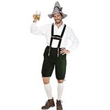 Widmann - Leren kostuumbroek, bierfestival, volksfeest, carnaval, mottofeest, M (50/52)