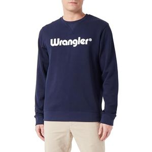 All Terrain Gear X Wrangler Logo Crew Sweat, vintage wit, L