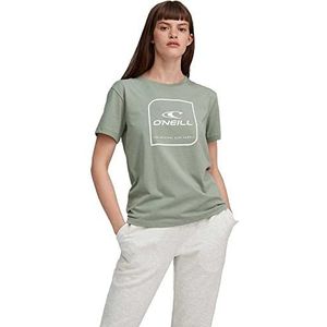 O'Neill Cube SS T-shirt, 6082 Lily Pad, Regular voor dames